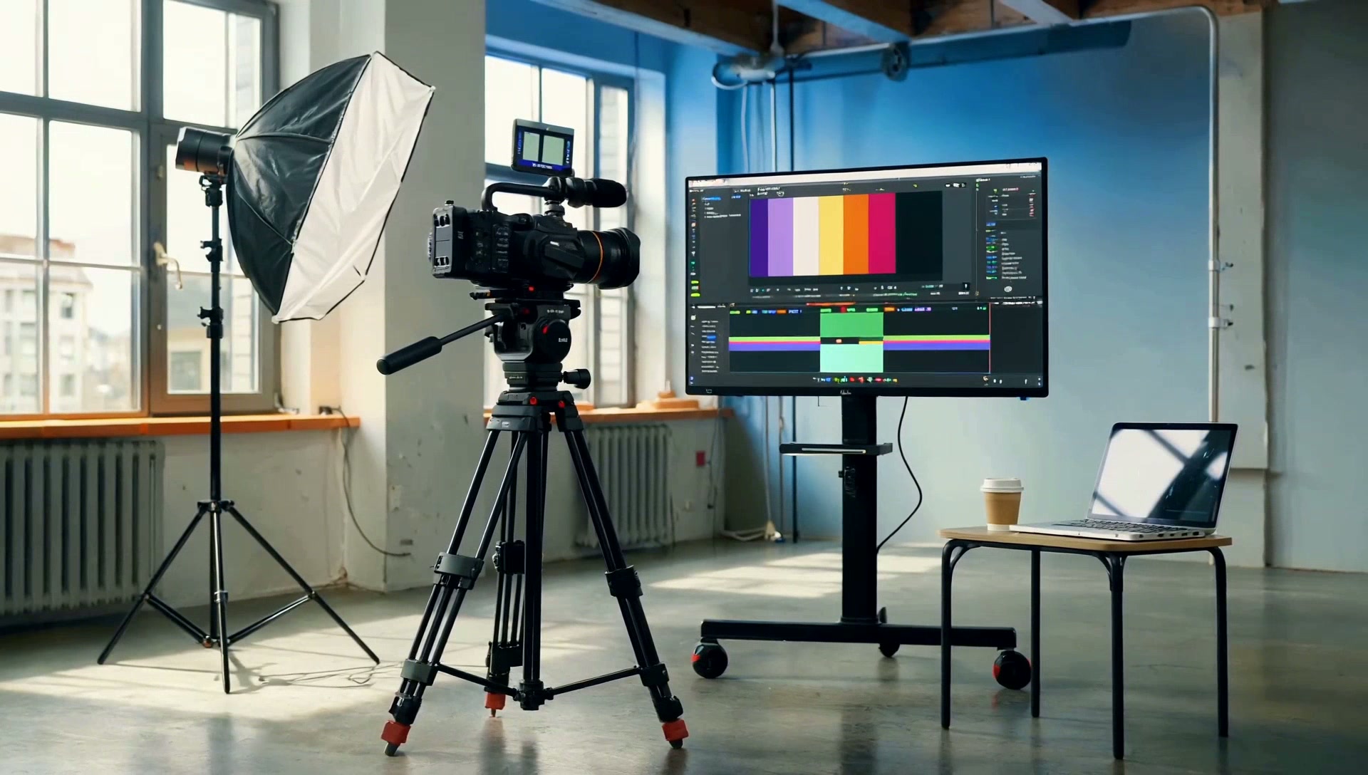 Bastidores de produção da BolaTech